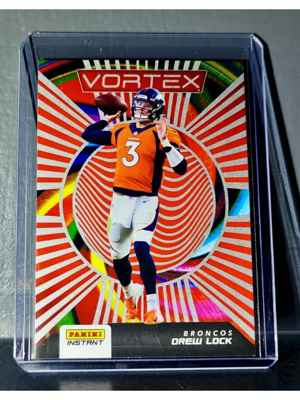Drew Lock 2020 Panini NFL Instant Vortex #7 Football Card 1/935